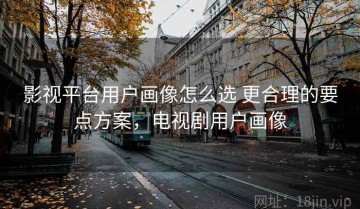 影视平台用户画像怎么选 更合理的要点方案，电视剧用户画像