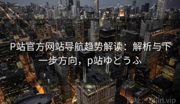 P站官方网站导航趋势解读：解析与下一步方向，p站ゆどうふ