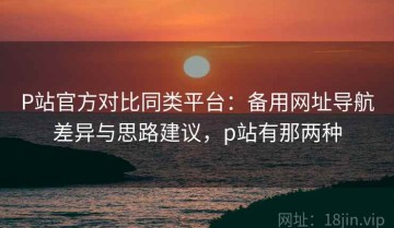 P站官方对比同类平台：备用网址导航差异与思路建议，p站有那两种