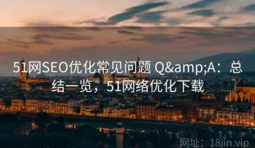 51网SEO优化常见问题 Q&A：总结一览，51网络优化下载