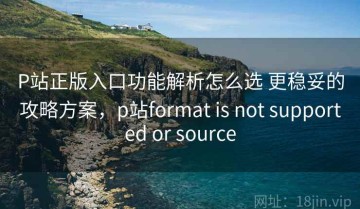 P站正版入口功能解析怎么选 更稳妥的攻略方案，p站format is not supported or source