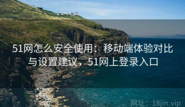 51网怎么安全使用：移动端体验对比与设置建议，51网上登录入口