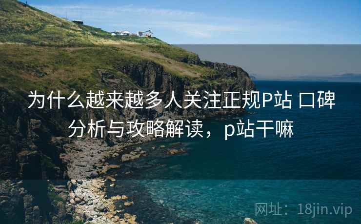为什么越来越多人关注正规P站 口碑分析与攻略解读,p站干嘛 为什么越来越多人关注正规P站 口碑分析与攻略解读,p站干嘛