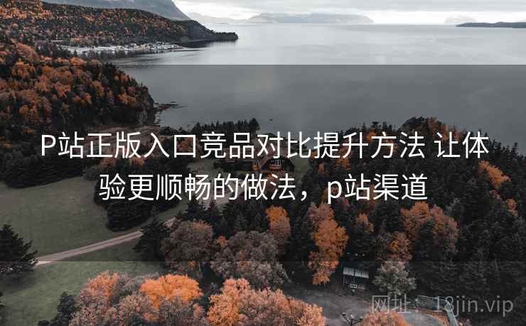 P站正版入口竞品对比提升方法 让体验更顺畅的做法,p站渠道 P站正版入口竞品对比提升方法 让体验更顺畅的做法,p站渠道
