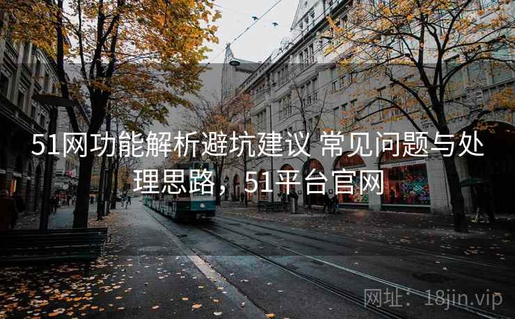 51网功能解析避坑建议 常见问题与处理思路,51平台官网 51网功能解析避坑建议 常见问题与处理思路,51平台官网