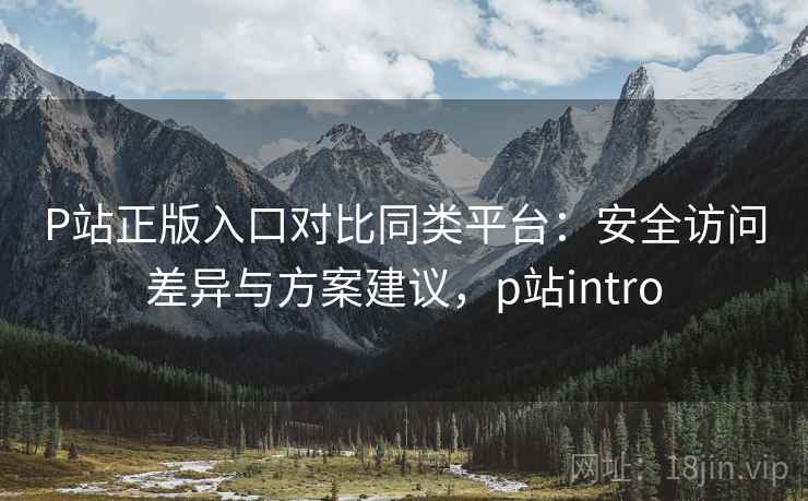 P站正版入口对比同类平台:安全访问差异与方案建议,p站intro P站正版入口对比同类平台:安全访问差异与方案建议,p站intro